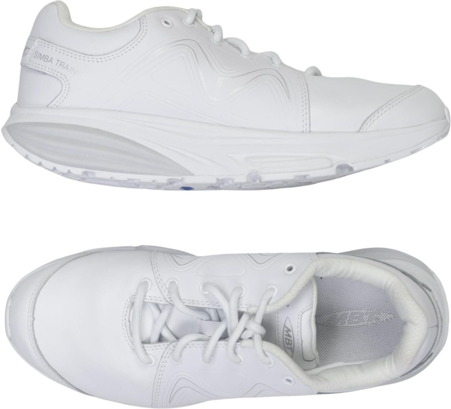 MBT Damen Sneaker, Weiß, Gr. EU 40, Leder - Second Hand