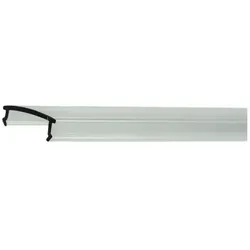Rutec Licht, LED Streifen, Profilabdeckung klar 2m B68897 LxBxH 2000x18x6,6mm (200 cm, Indoor)