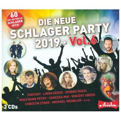 Die neue Schlager Party,Vol.6 (2019) - Various, CD