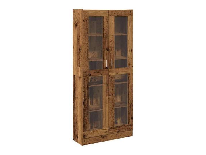 LuxusKollektion Highboard Highboard Altholz-Optik 185 cm (1 St)