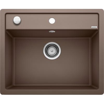 Granitspüle BLANCO "DALAGO 6-F", cafe, B:50cm H:19cm T:61cm, Verbundwerkstoff, Küchenspülen, erhältlich in mehreren Farben