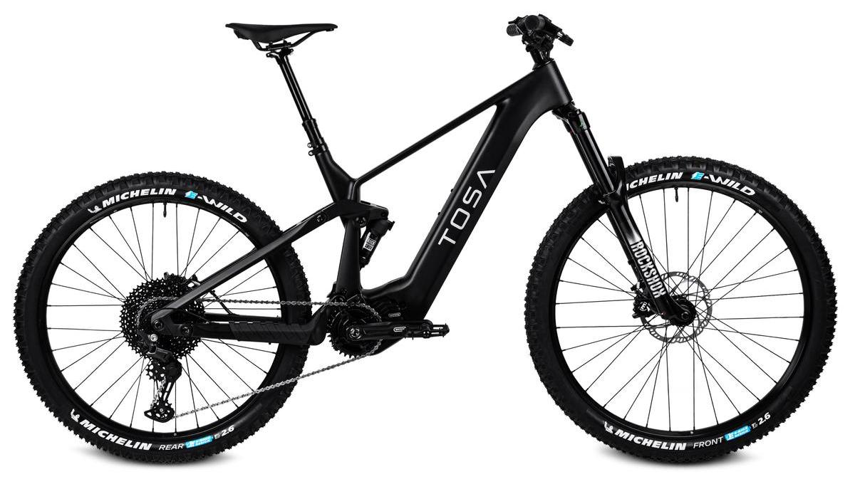 TOSA Elektro Fahrrad Matt Schwarz Groesse L E Bike Citybike