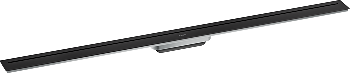 Hansgrohe Drain Duschrinne 42524670 1200mm, Fertigset, frei im Raum, mattschwarz