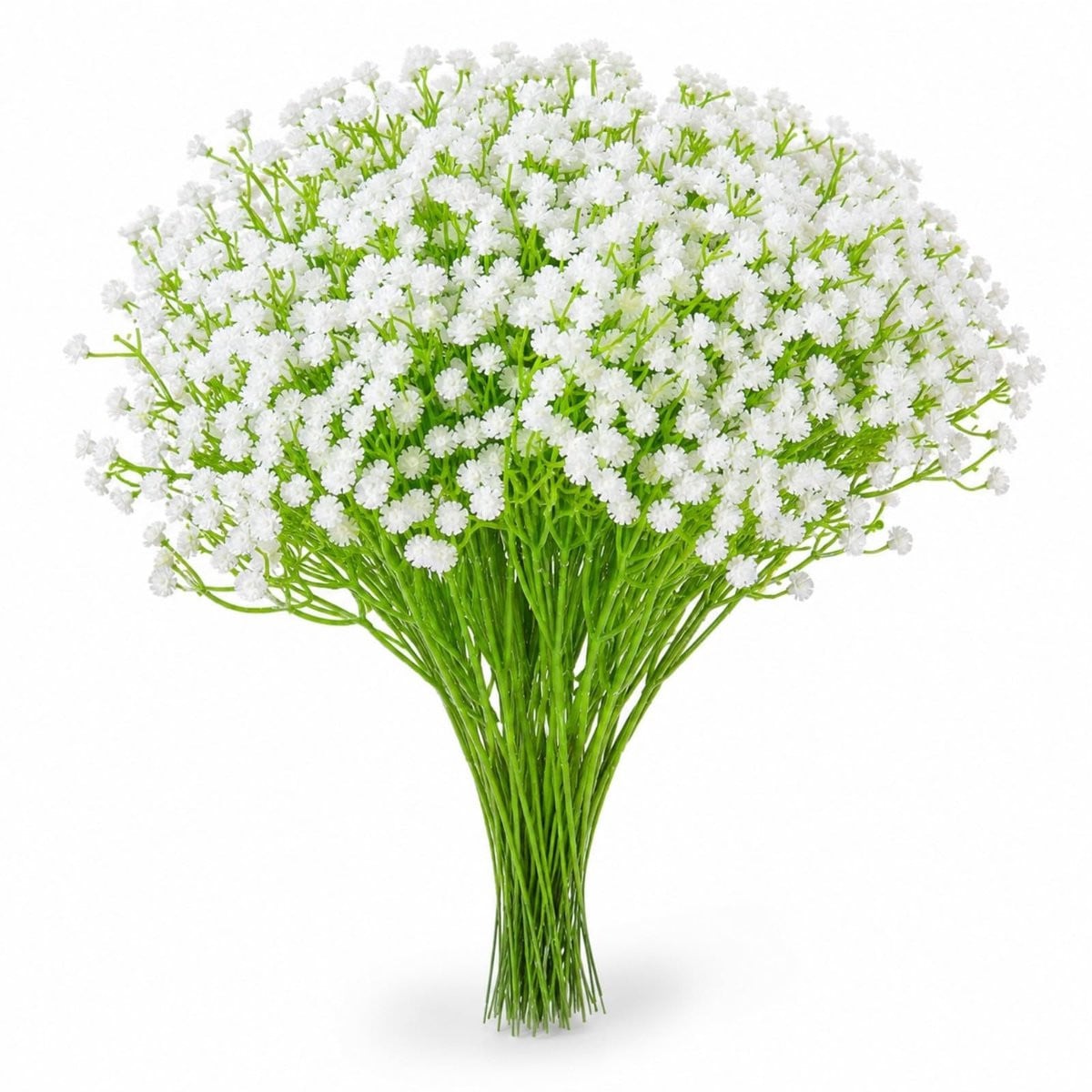 Omgoods - 50 stuks witte kunstbloemen sluierkruid voor decoratie