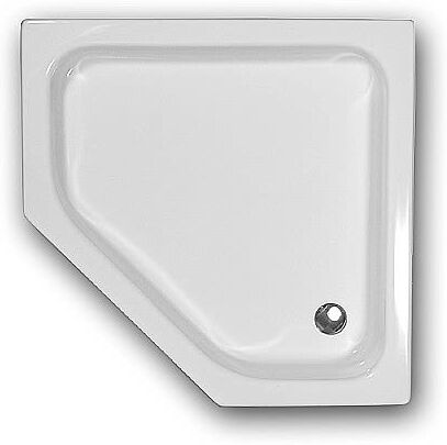 Caribia Corner 90x15 5-corner shower tray Corner 90x90x15 incl. foot frame