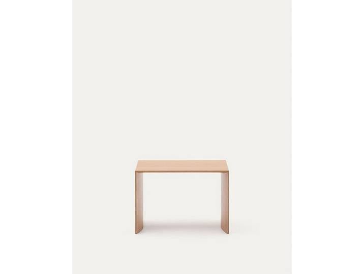 Natur24 Beistelltisch Litto Beistelltisch 40 x 55 x 50 cm MDF Eichenfurnier Natur