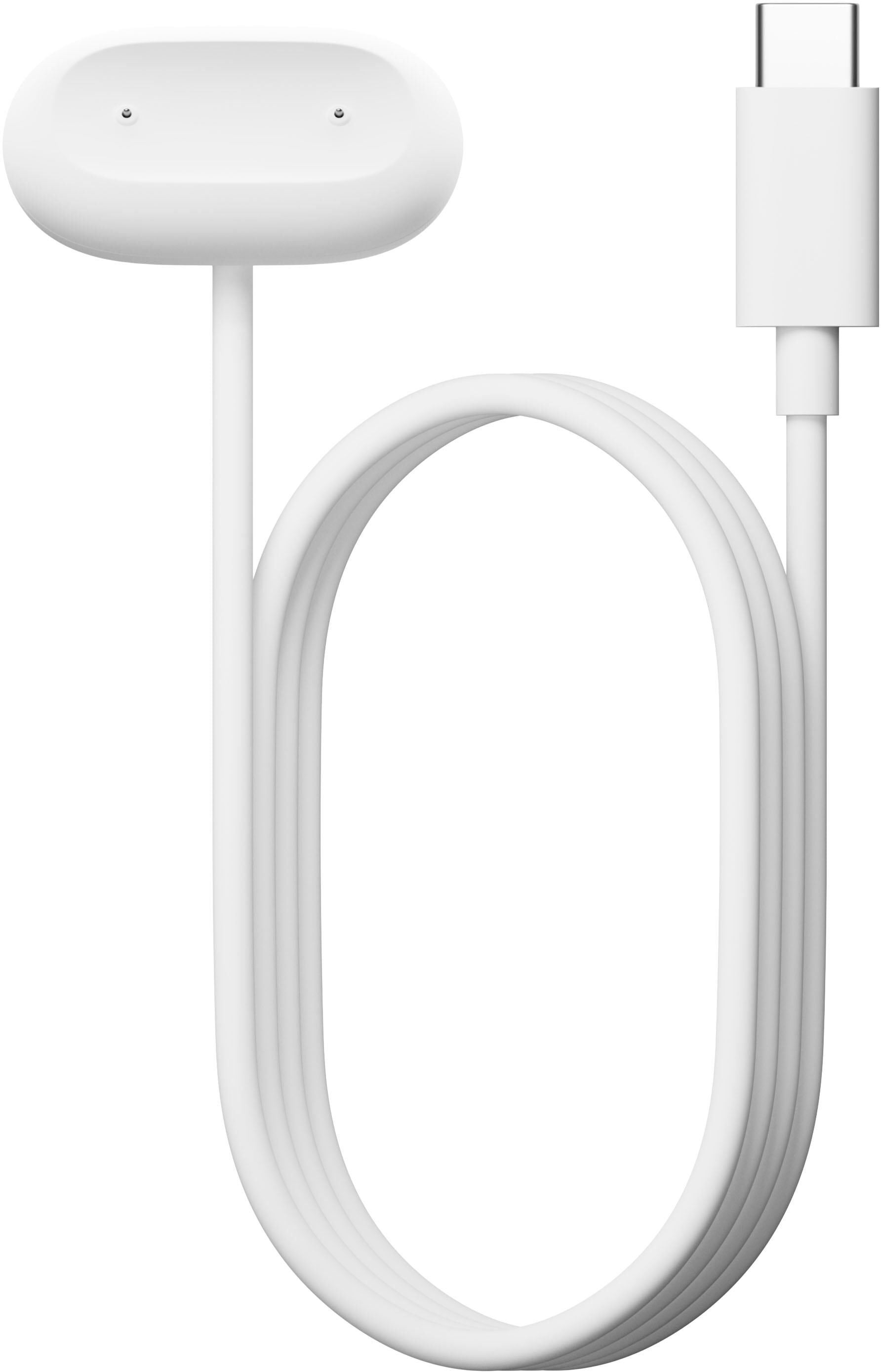 FITBIT Smartphone-Ladegerät "USB‑C-Schnellladekabel für Google Fitbit Air", snow, B:2,7cm H:0,96cm T:4,1cm, Ladegeräte, Smartphone-Ladegerät