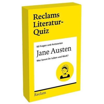 Jane Austen. Wer kennt ihr Leben und Werk? 50 Fragen und Antworten, Nonbook von Christian Grawe,Ursula Grawe, Reclam, Philipp