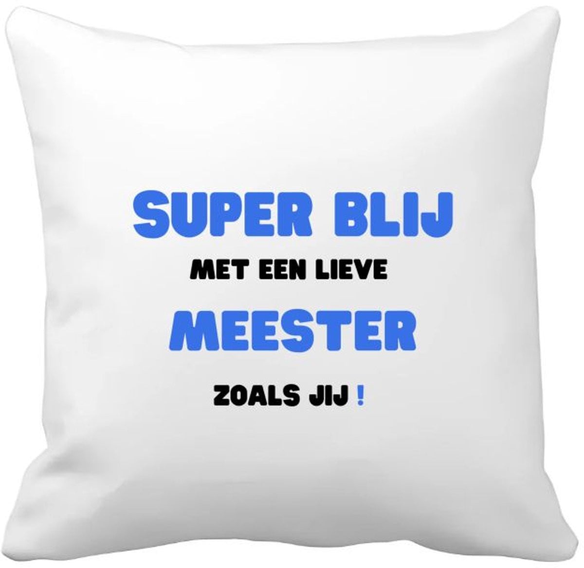 Akyol Kussenhoes Meester - 40 x 40 cm