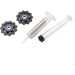 SRAM BlackBox AeroGlide Keramik-Schaltröllchen für Rennrad, Kit