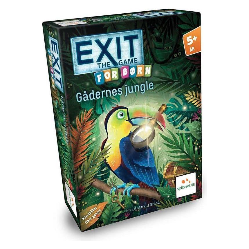 Lautapelit EXIT for Børn - Gådernes Jungle (DA) (LPFI594) (Deutsch) (LPFI594)