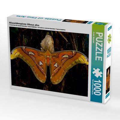 CALVENDO Puzzle Atlasseidenspinner Attacus atlas | 1000 Teile Lege-Größe 64 × 48 cm Foto-Puzzle für glückliche Stunden