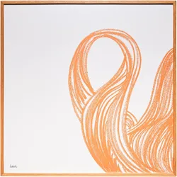 Hübsch, Bilderrahmen, Hello Frame 80x80 Nature (82 x 82 cm)