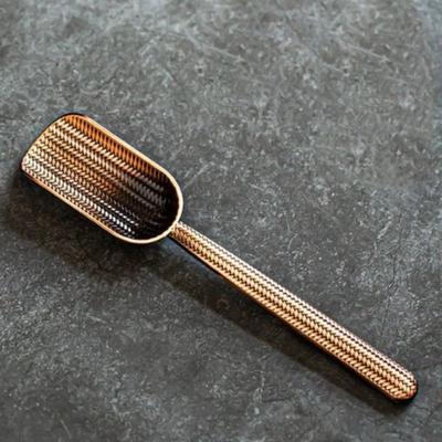 Inspire Select CloudElegance Alloy Tea Spoon Retro Auspicious Cloud Kung Fu Tea Shovel Tool red Copper Weave