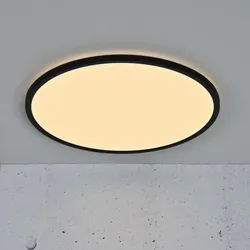 Nordlux Oja 42 klassische Deckenleuchte Schwarz dimmbar angenehmes Warmweiß