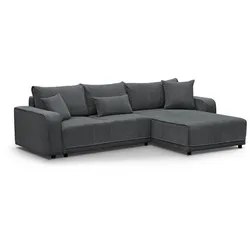 ECKSCHLAFSOFA Primo L dunkelgrau