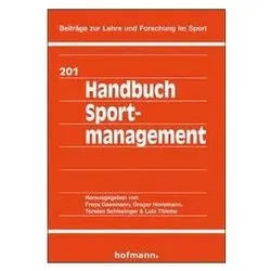 Handbuch Sportmanagement, Ratgeber von GREGOR, Torsten, Schlesinger, Hovemann