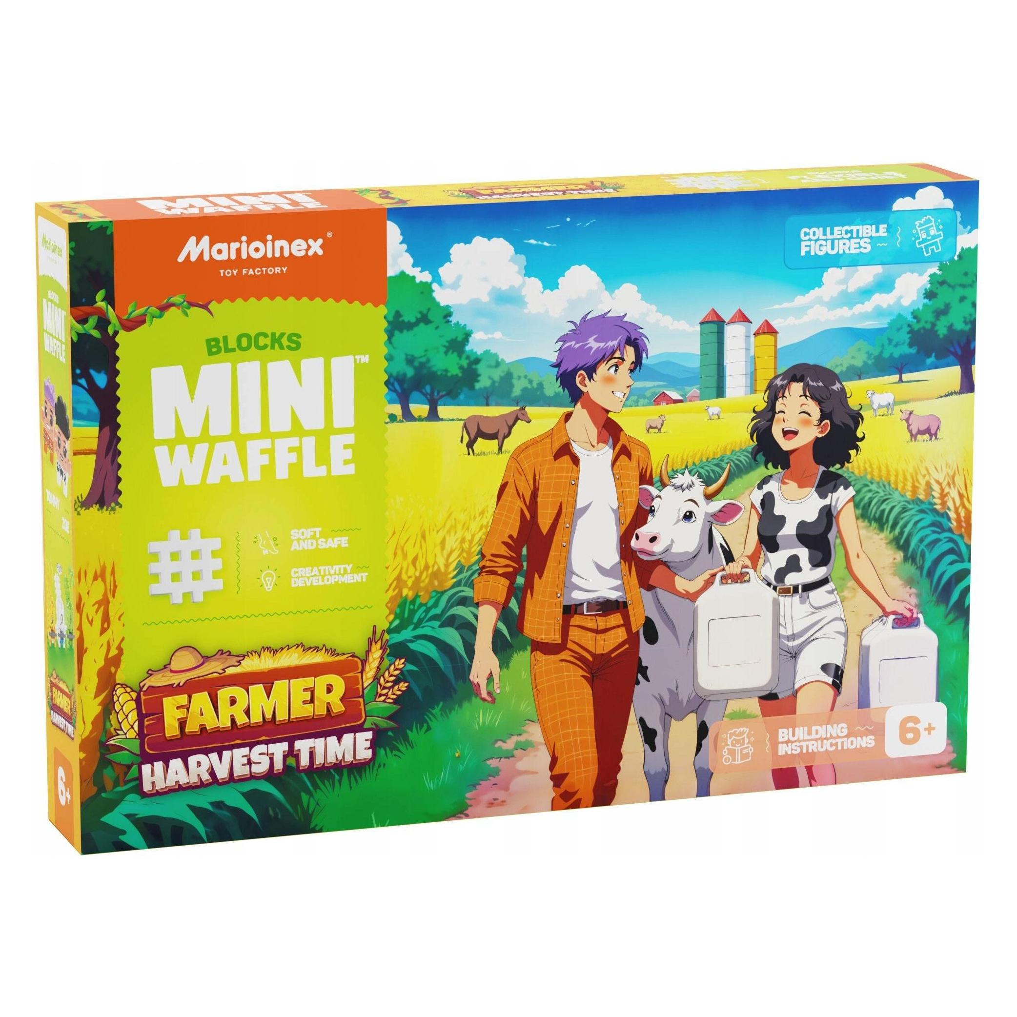 Marioinex Mini-Waffeln, 102 Stück, Erntezeit (5903033907566)
