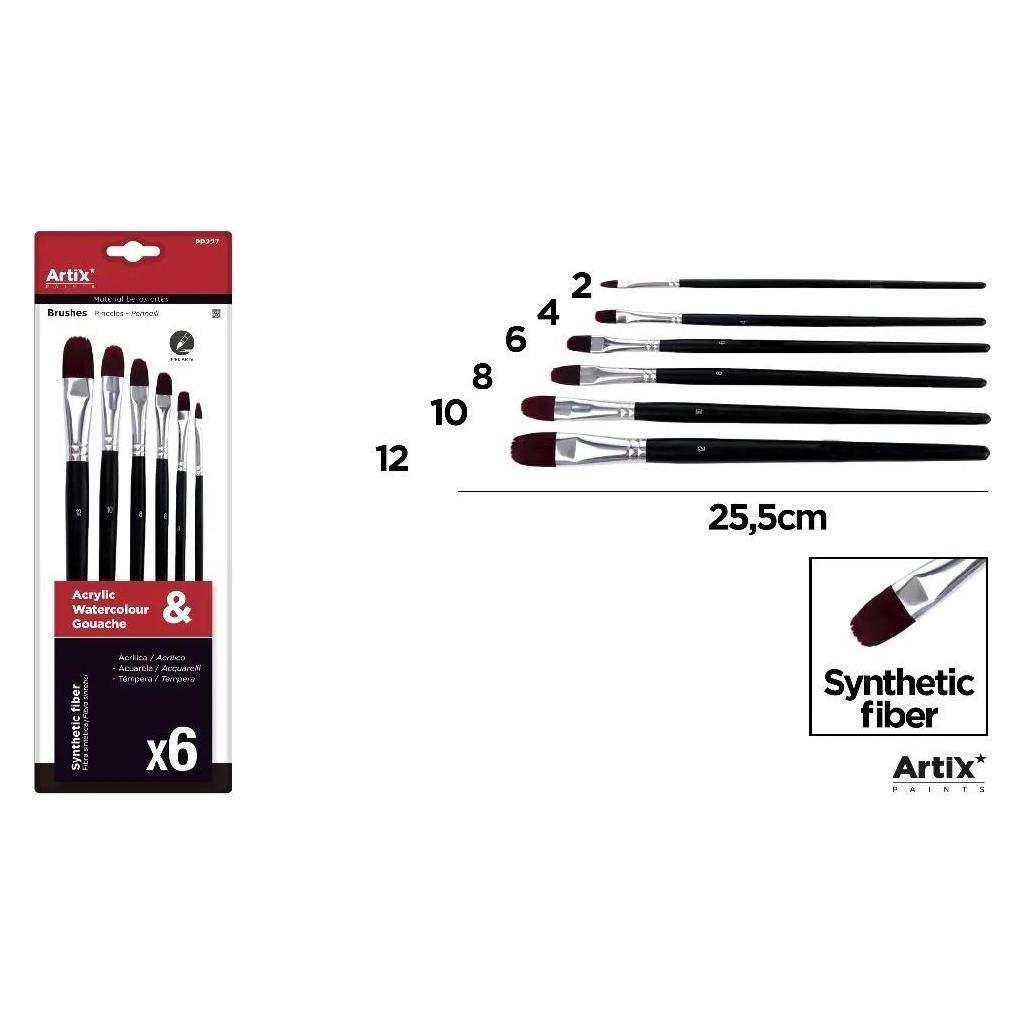 Artix Set professioneller Malpinsel 6-tlg (57526095)