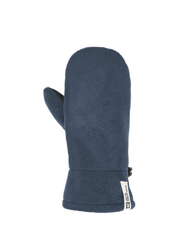 Jack Wolfskin Fäustlinge "Fleece" in Dunkelblau - 92