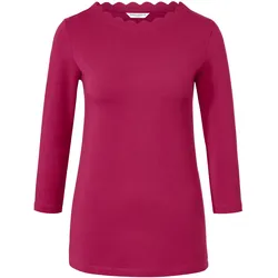 Tchibo - Shirt mit 3/4-Arm - Damen - Gr. M - rot