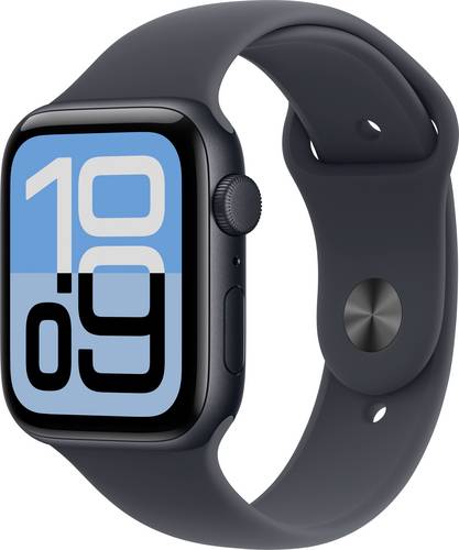 Apple Watch SE 3 GPS 44mm Aluminiumgehäuse Sport Band Mitternacht S/M