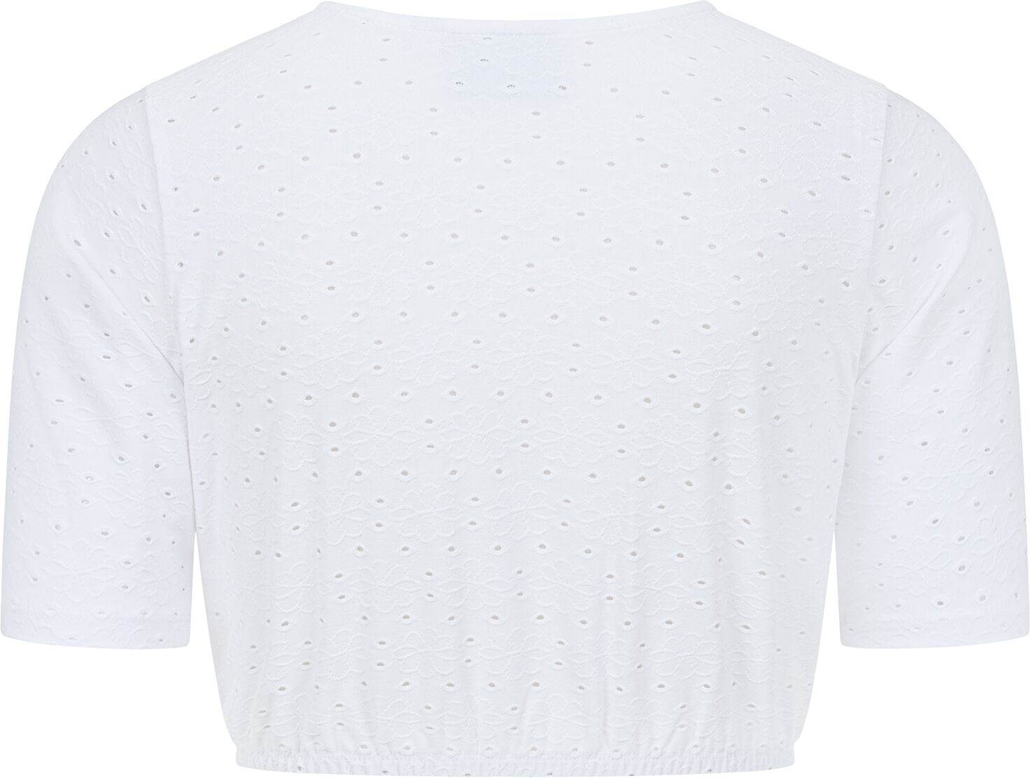 Dirndlbluse NÜBLER "Dirndlbluse Nita", Damen, Gr. 34, weiß, Obermaterial: 100% Polyester PES., Blusen Dirndlbluse