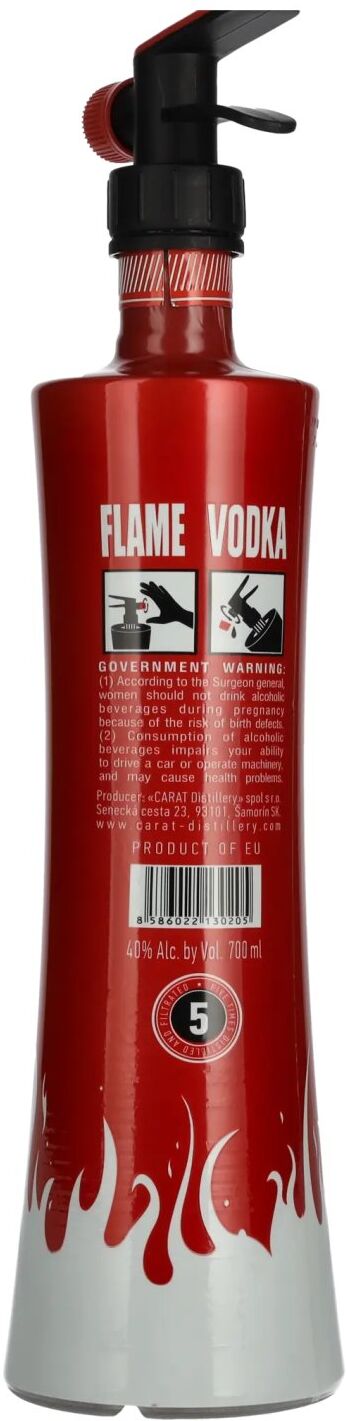 THE FLAME Vodka 40% Vol. 0,7l