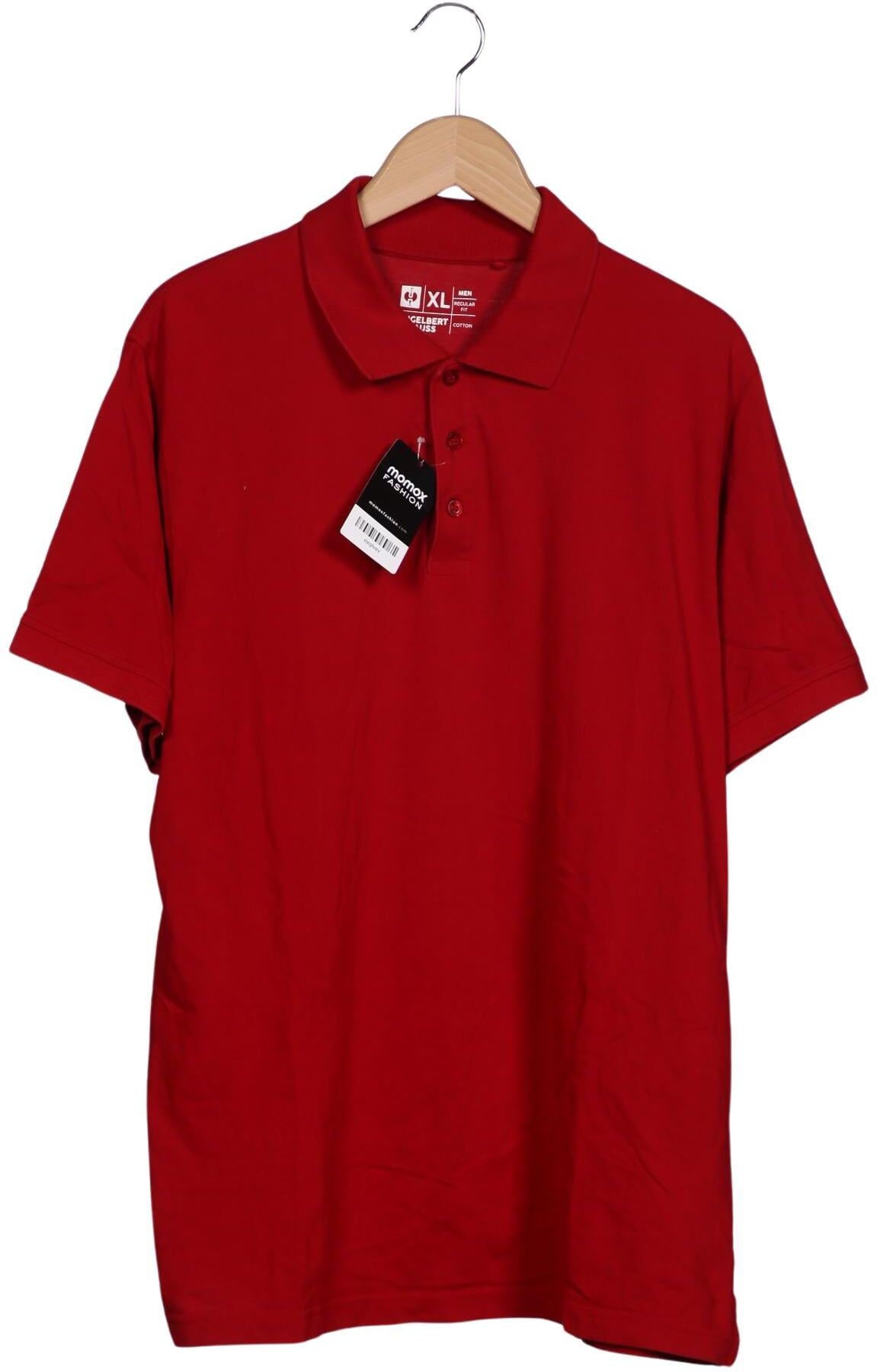 engelbert strauss Herren Poloshirt, Rot, Gr. XL, Baumwolle - Second Hand