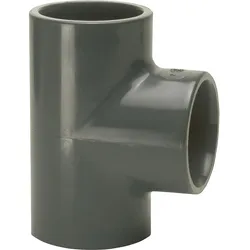 PVC-U Klebefitting T-Stück 90° (Ausführung: 20 mm. DN: 15)