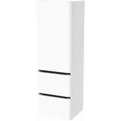 Berlin Schrank 120 cm weiß, Tür Anschlag: links