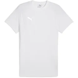 PUMA teamEvostripe T-Shirt Herren 04 - PUMA white/PUMA silver/feather gray XXL