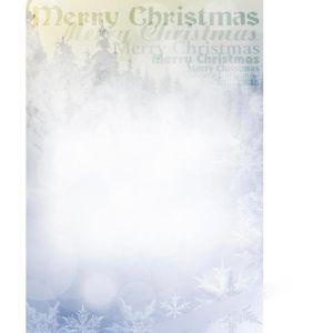 Weihnachtspapier Merry Christmas, A4, 90g/qm, 100 Blatt
