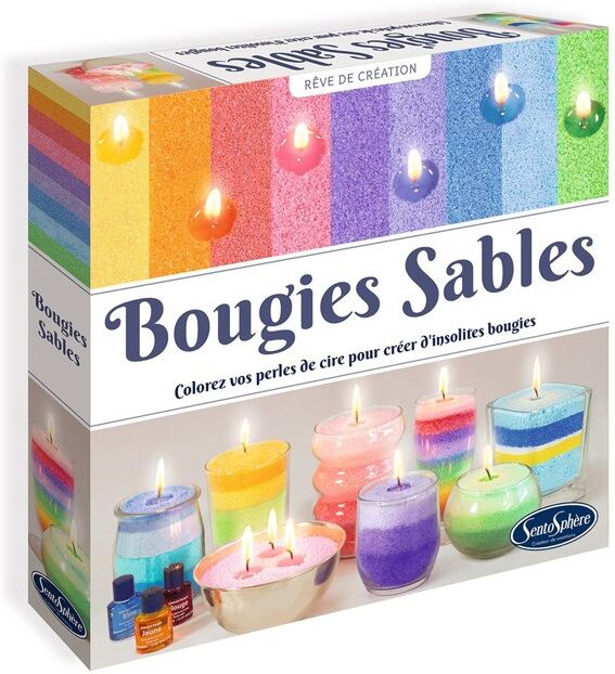 Kit Créatif Bougies Sables - Sentosphère