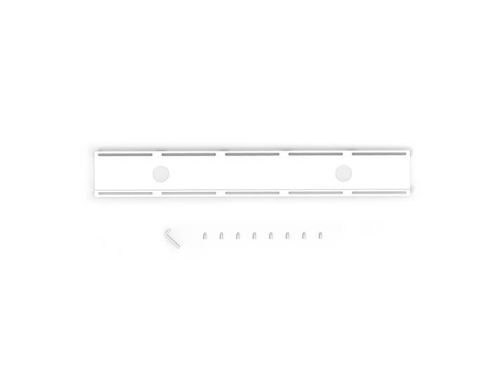 Kabelkanal für Pult 109 x 20 cm weiss