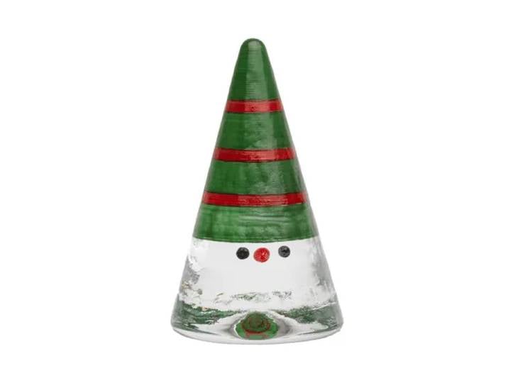 Kosta Boda Noël lutin Vert, 11,5 cm