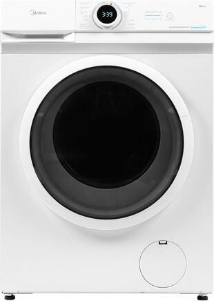midea Mf100w80baw-It Lavatrice Slim 8 Kg Classe A Profondità 48 Cm Centrifuga 1400 Giri Inverter Vapore - Mf100w80baw-It