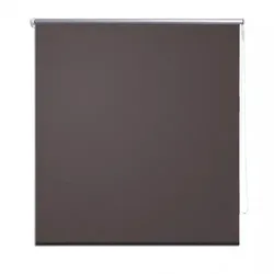 vidaXL Verdunklungsrollo Verdunkelungsrollo : Farbe - Braun, Größe - 60 x 120 cm