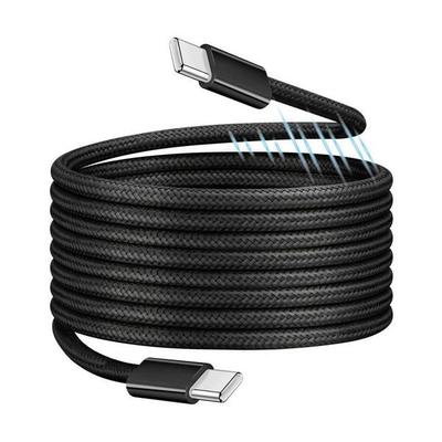 LogiLink USB-C® Kabel USB 2.0 USB-C® Stecker 1.5 m Schwarz mit magnetischer Aufwicklung CU0232