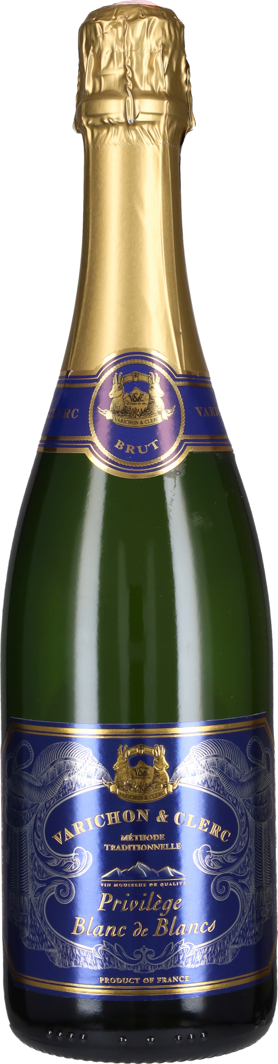 Klassische Methode Schaumwein Blanc de Blancs 'Privilege' Varichon & Clerc