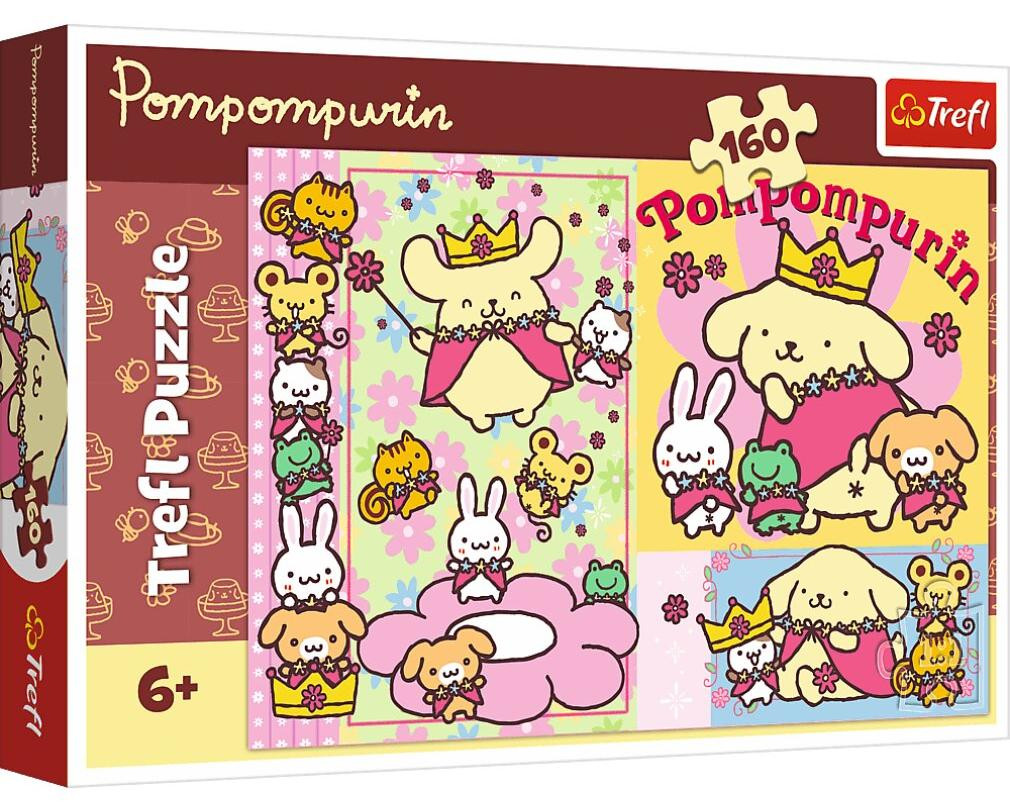 Trefl Puzzel Sanrio Pompompurin met 160 stukjes