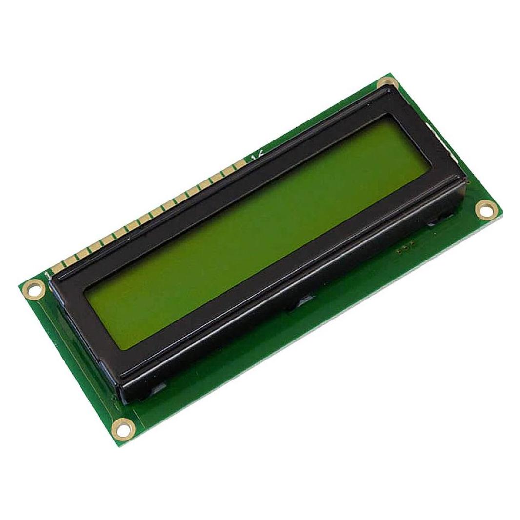 Display Electronic STN 16x1 schw./ LED-Backl (Elektronikkit) (DEM16101SYH-LY)