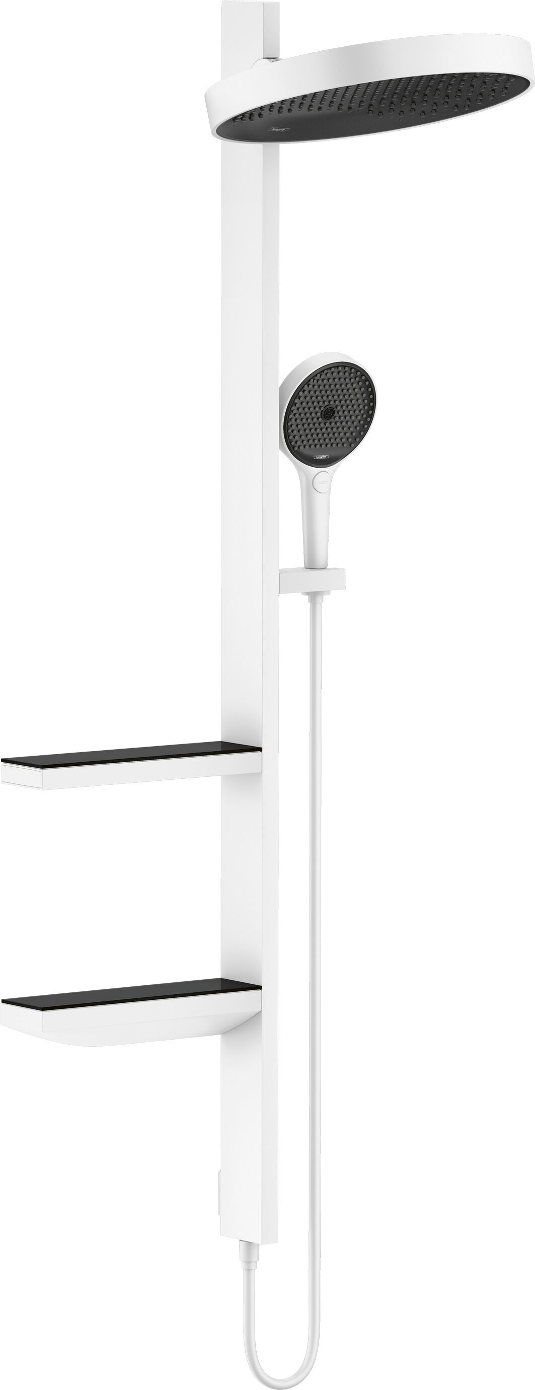 Hansgrohe Rainfinity Showerpipe 26842700 encastré, blanc mat
