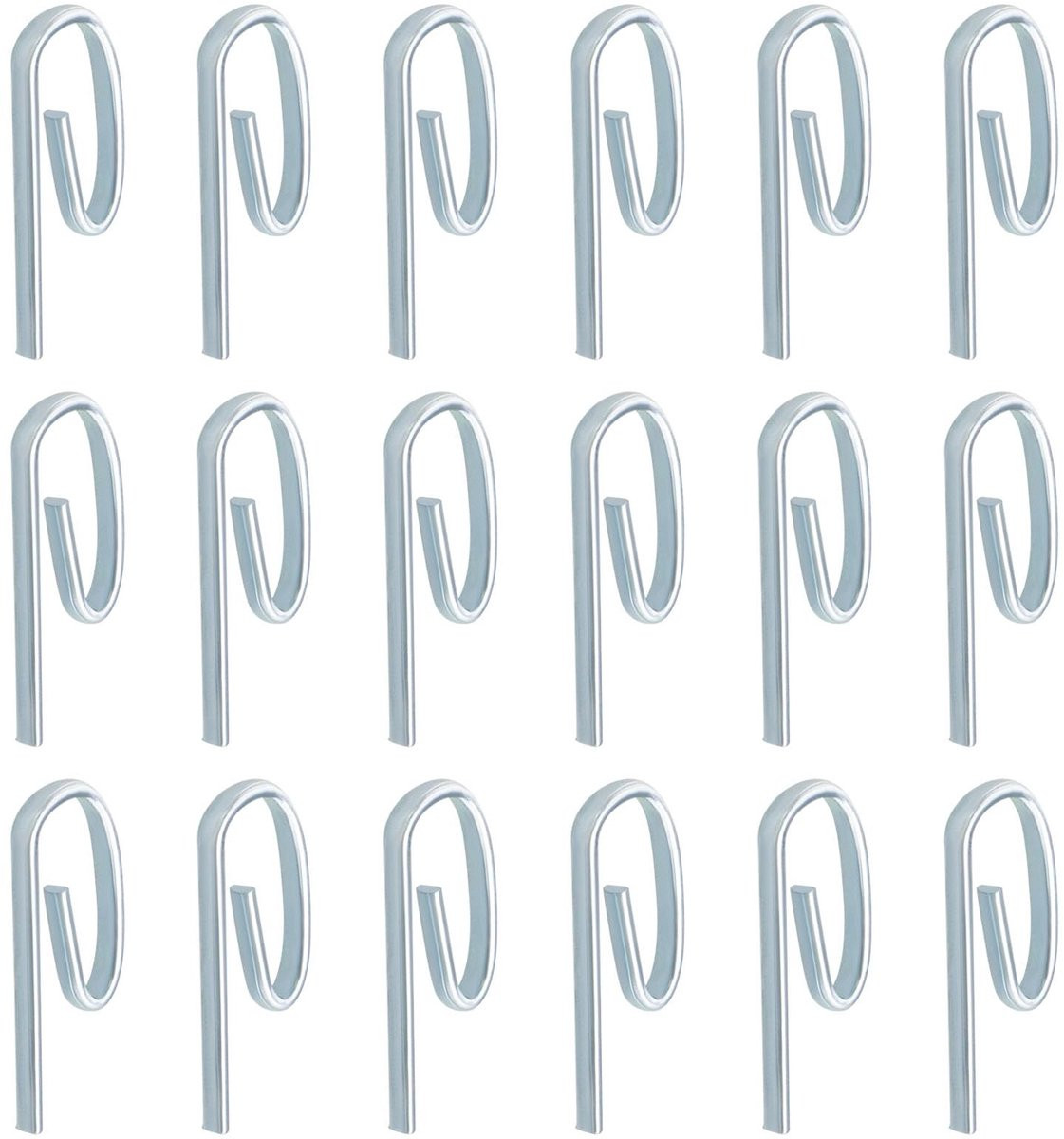 Dailygoods Innovra Gordijnhaken - 100 stuks