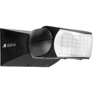 Steinel Bewegungsmelder IS 1 Infrarot, 120°, 10 m, innen + außen IP54, schwarz