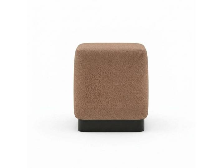 JVmoebel Pouf Holzhocker mit gepolstertem Sitz – vielseitig und stilvoll (1-St., Hocker), Made in Europa