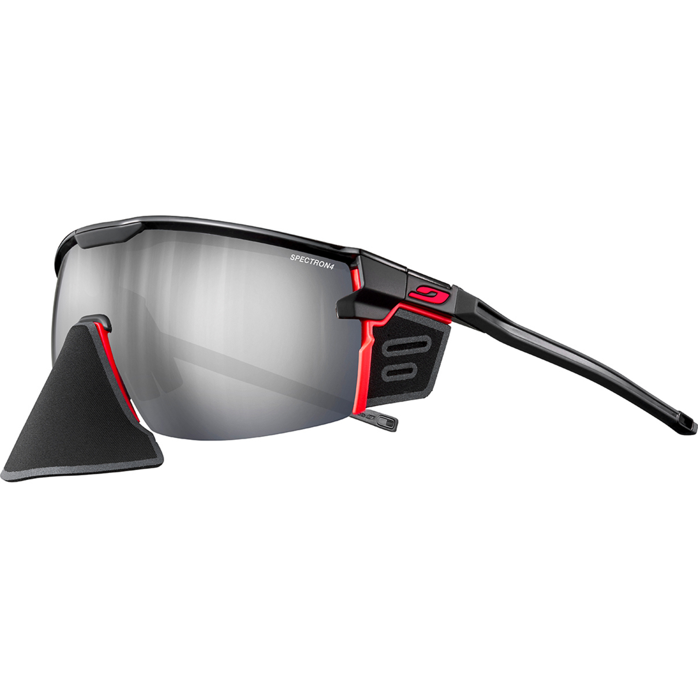 Julbo Ultimate Cover Spectron 4 Gletscherbrille Gletscherbrillen schwarz Trekking