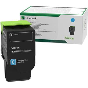 Lexmark Toner C242XC0 Prebate, cyan, 3500 Seiten