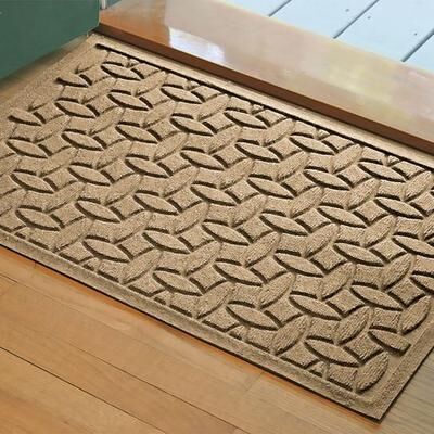 Bungalow Dba Matterly Ellipse Doormat 35 x 23, 35 x 23, Khaki