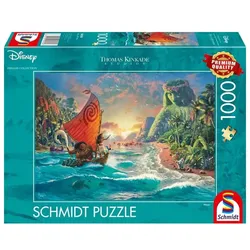 Schmidt Spiele - Thomas Kinkade Studios: Disney Dreams Collection - Moana – Vaiana, 1.000 Teile Puzzle